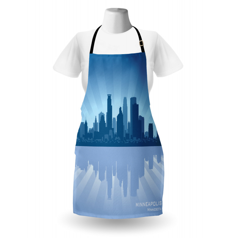 Minneapolis Silhouette Apron