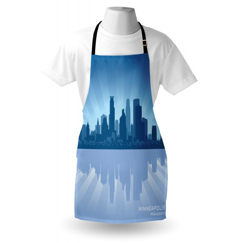 Minneapolis Silhouette Apron