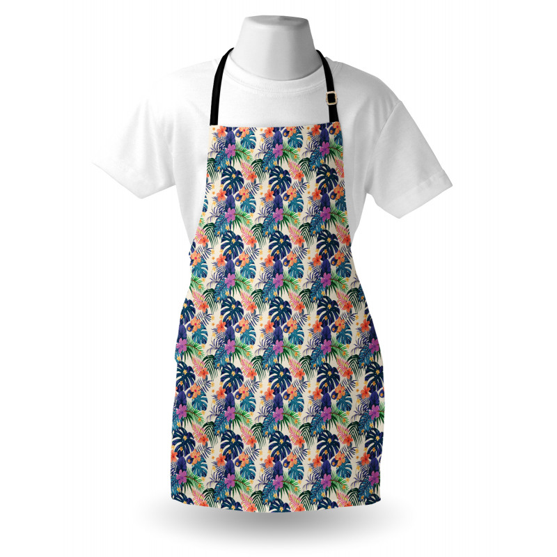 Flowers of Exotic Plants Apron