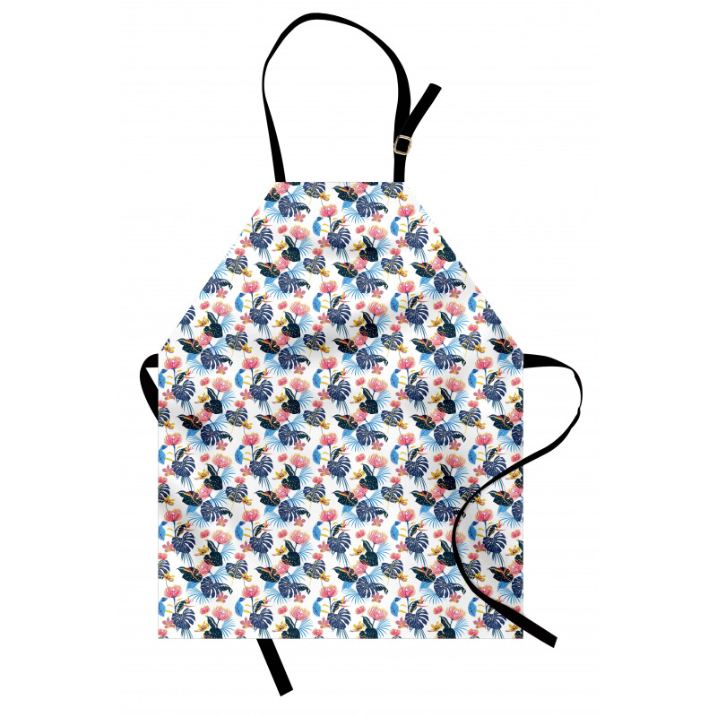 Exotic Forest Growth Petal Apron