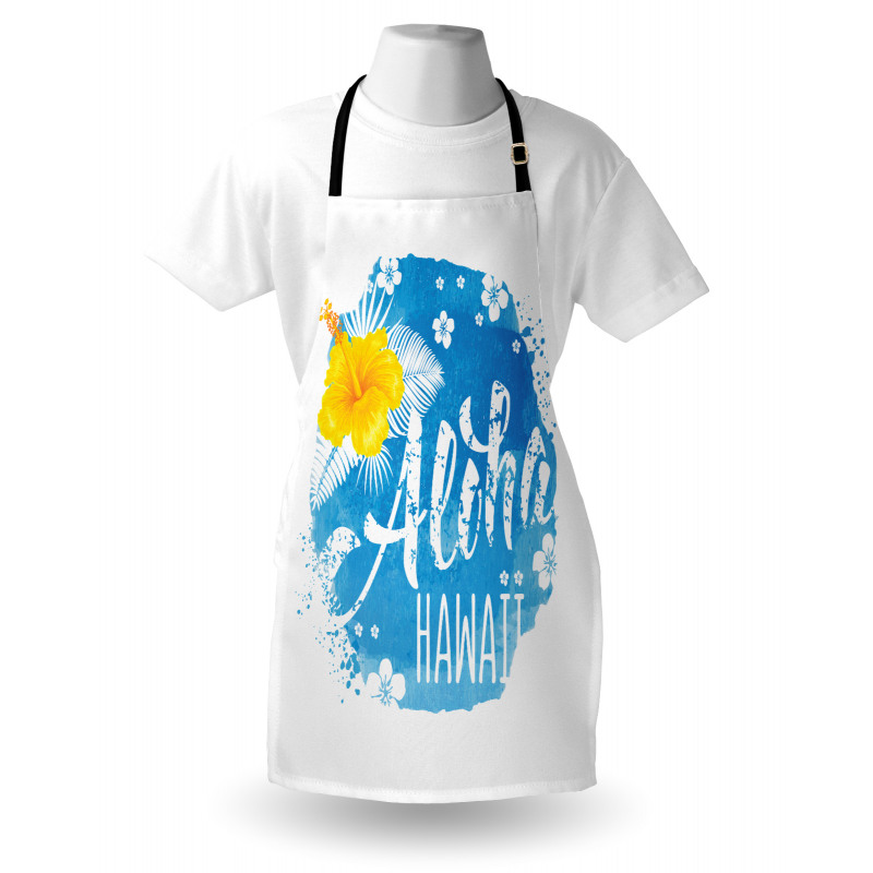 Abstract Buds and Blossoms Apron