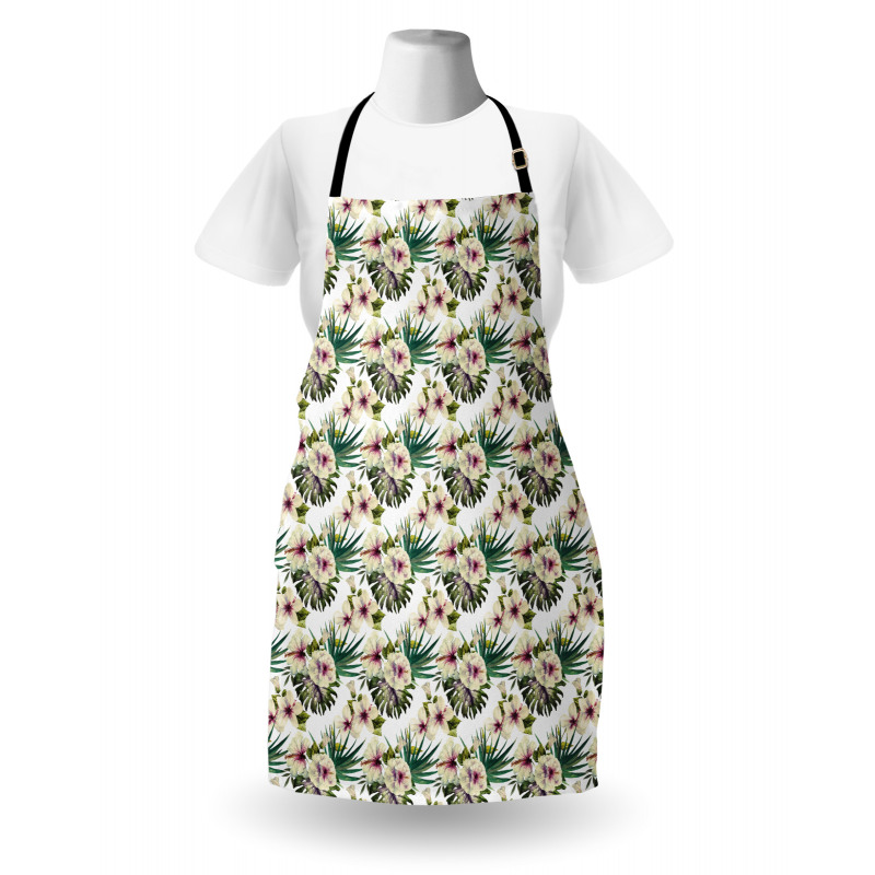 Romantic Jungle Flourish Apron