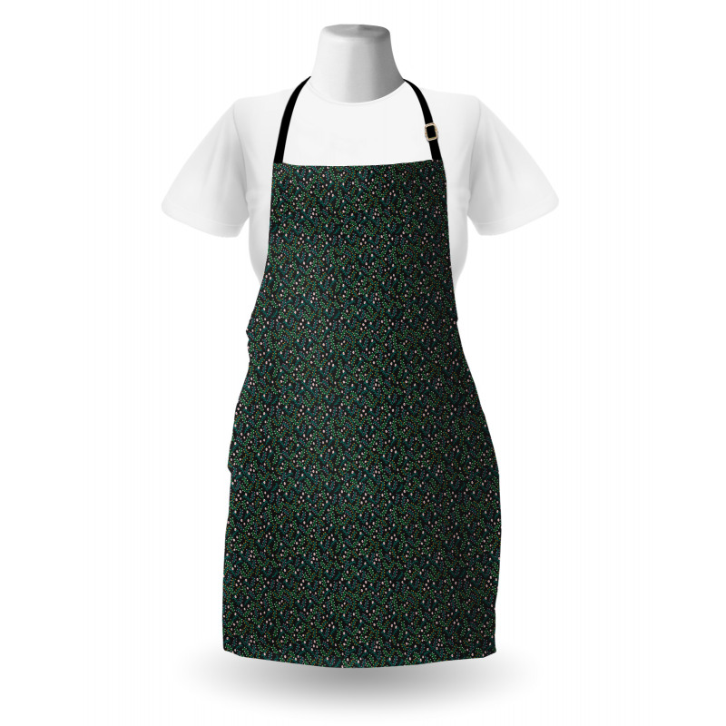 Tiny Petals with Sprouts Apron