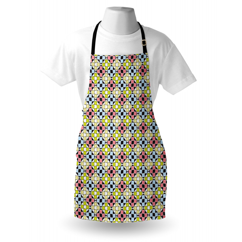 Colorful Mosaic Style Apron