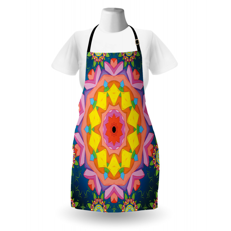 Petals in Vibrant Colors Apron