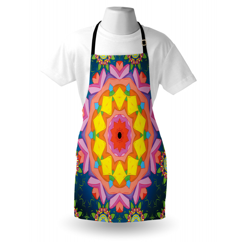 Petals in Vibrant Colors Apron