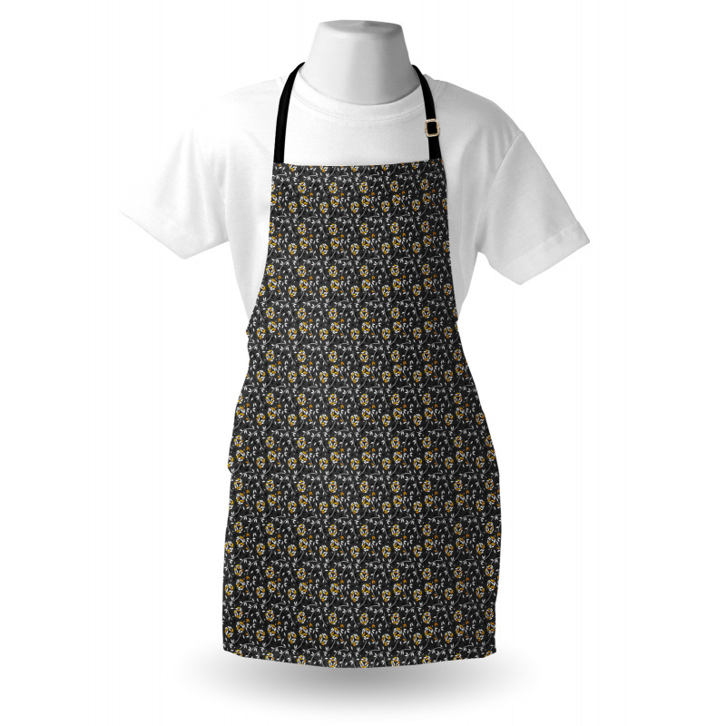 Countryside Theme Foliage Apron