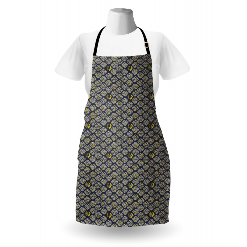 Leaves with Flowers Apron