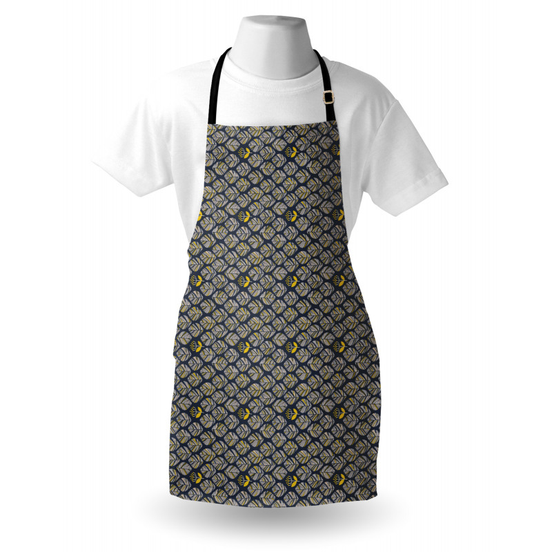 Leaves with Flowers Apron