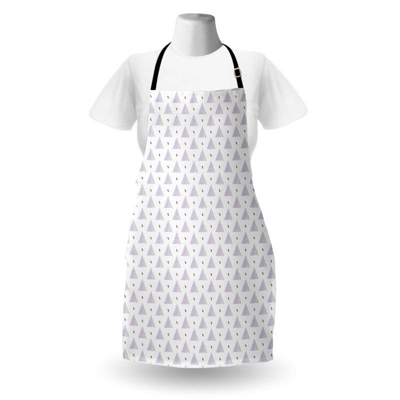 Retro Style Triangles Apron