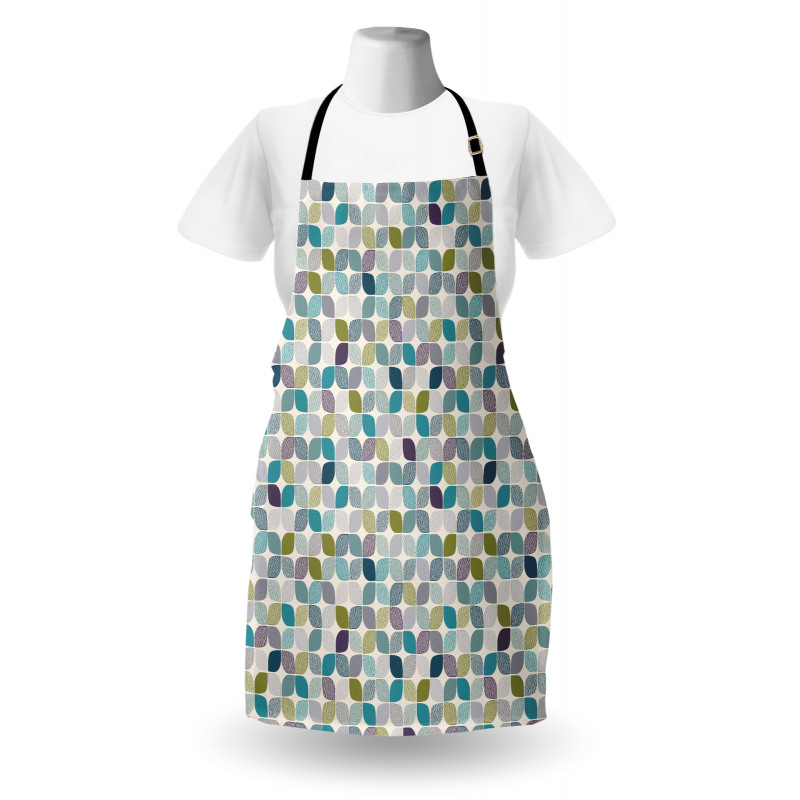 Abstract Forms Pastel Tones Apron