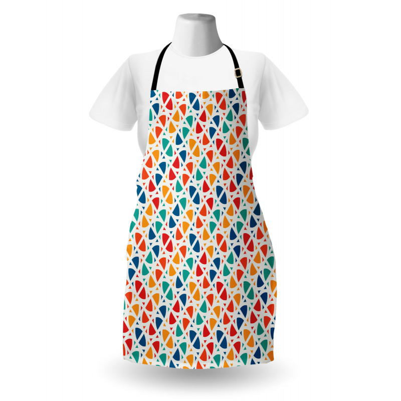 Trippy Geometric Fractal Apron