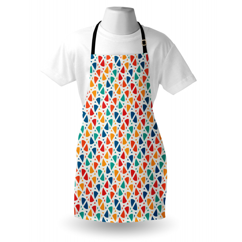 Trippy Geometric Fractal Apron