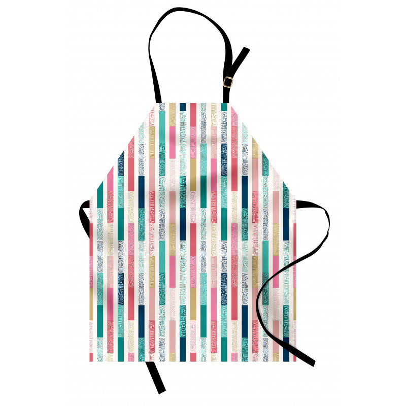 Avant-Garde Color Stripes Apron