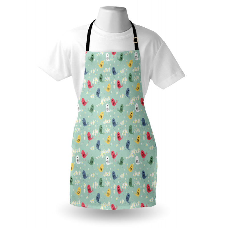 Chamomile Daisy Summer Season Apron