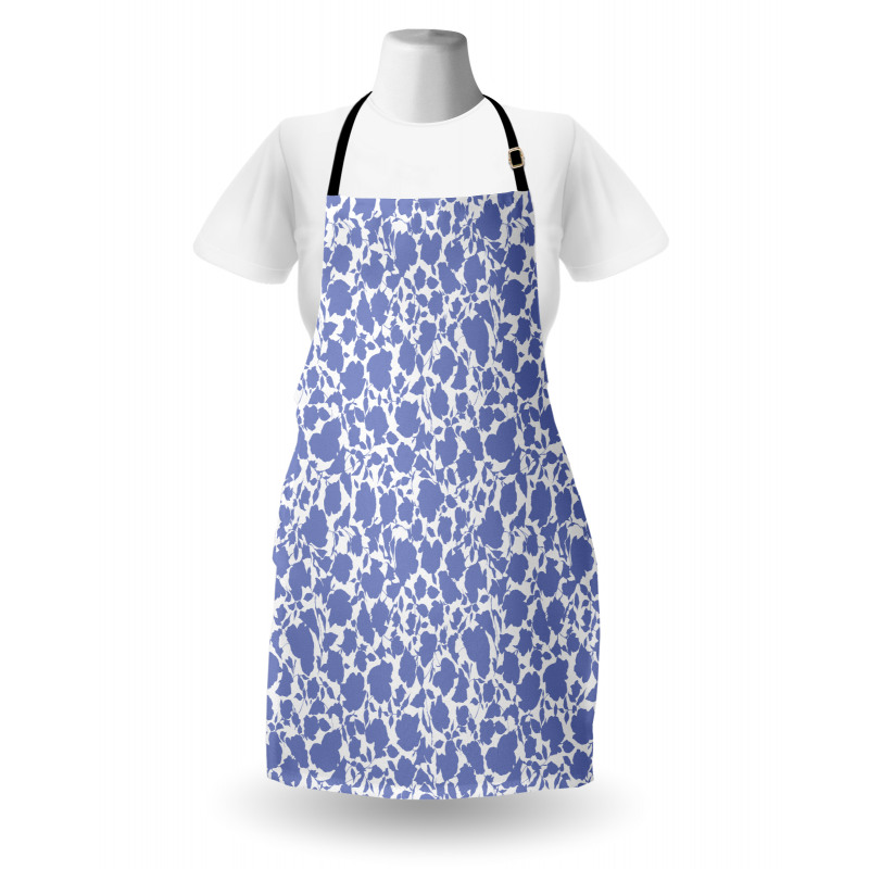 Abstract Petals and Leaves Apron