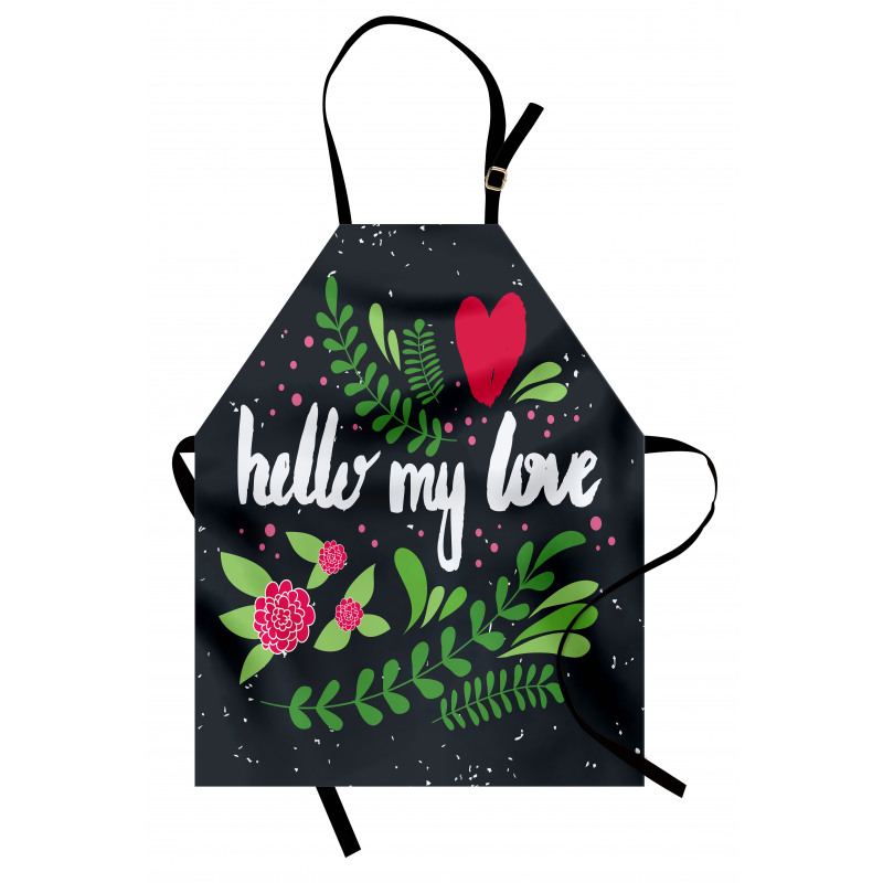 Hello My Love Words Apron