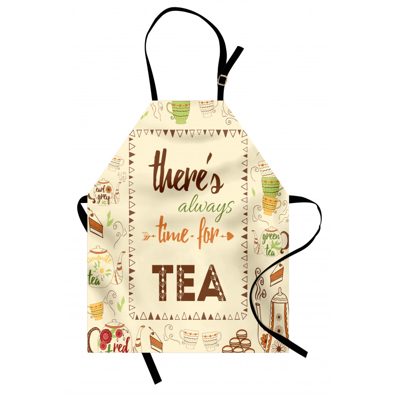 Inspirational Words Artwork Apron