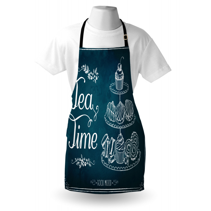 Pastries Bakery Drawing Art Apron