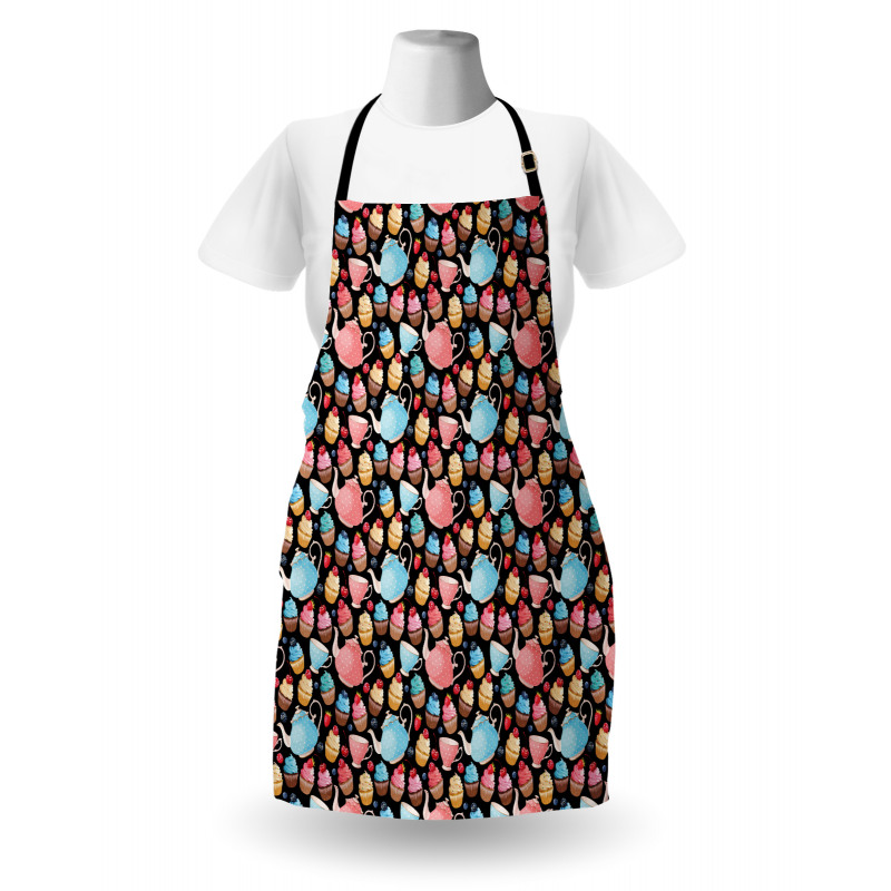 Creamy Colorful Yummy Muffins Apron