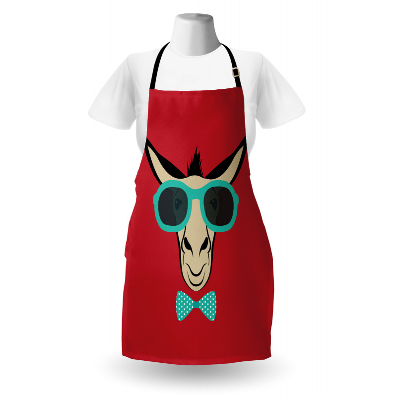 Donkey Wearing Sunglasses Apron