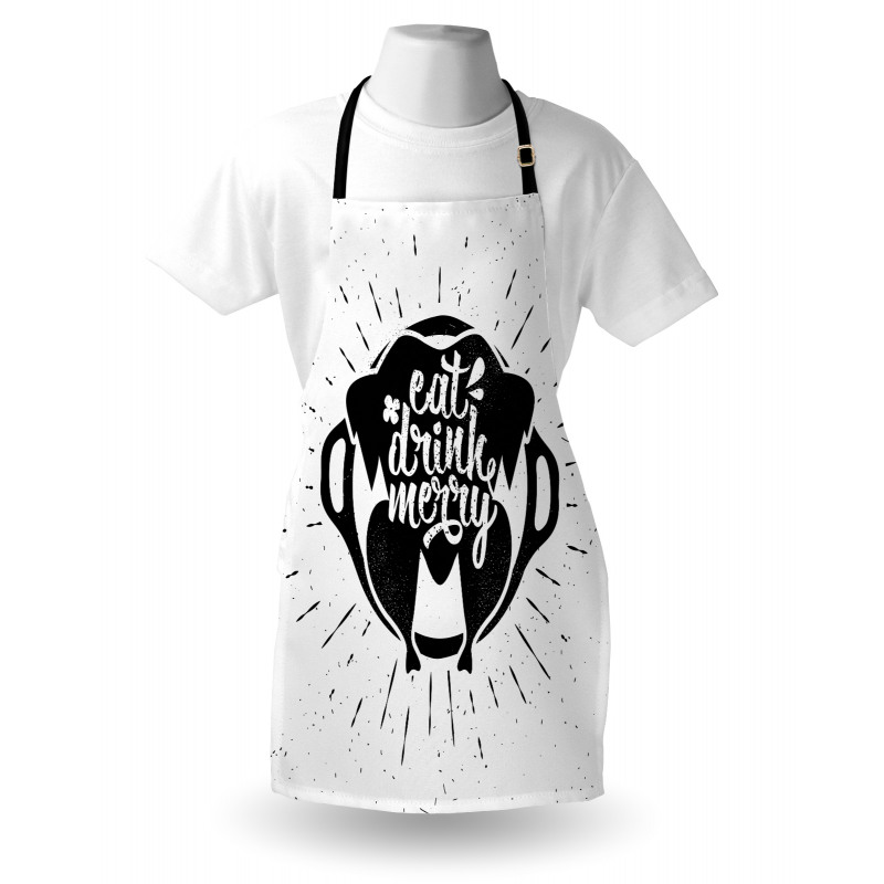 Noel Theme Apron