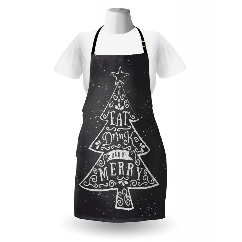 Pine Tree Xmas Apron