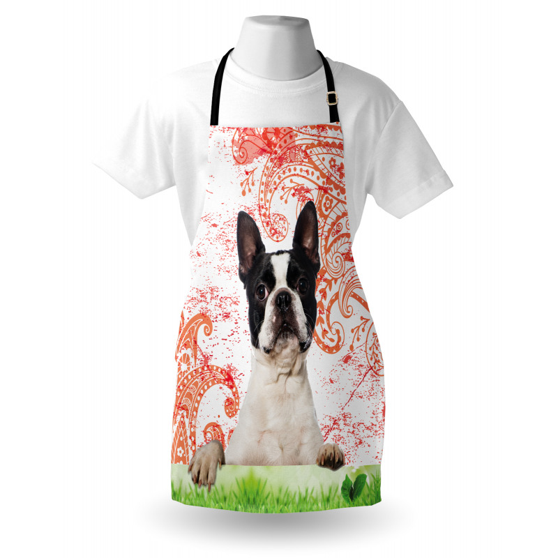 Pet Animal on Swirls Apron