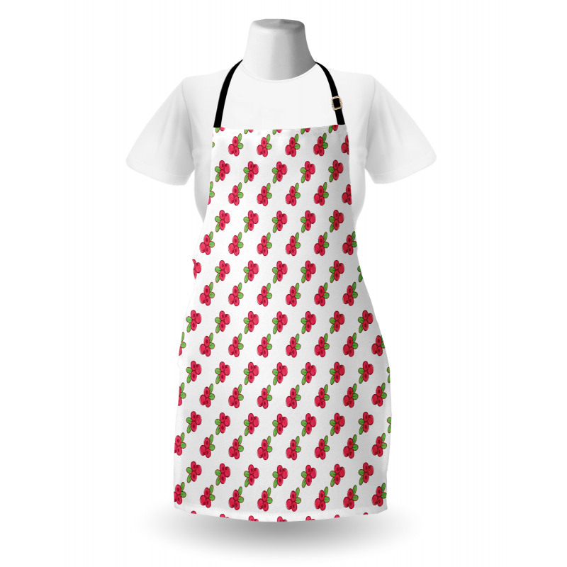 Vibrant Cowberries Garden Apron