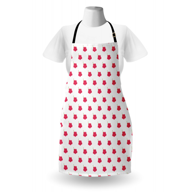 Summer Berry Retro Style Apron