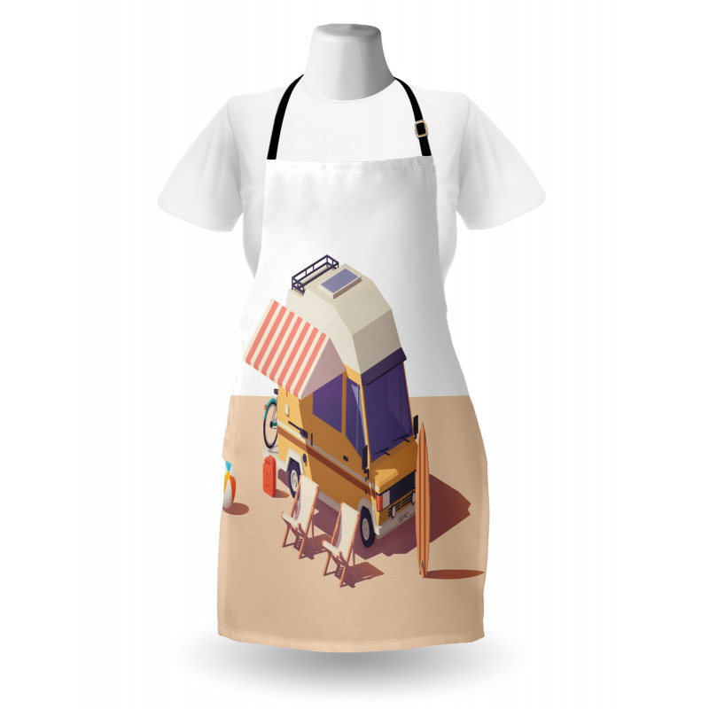 Camper Van Chairs and Surfboard Apron