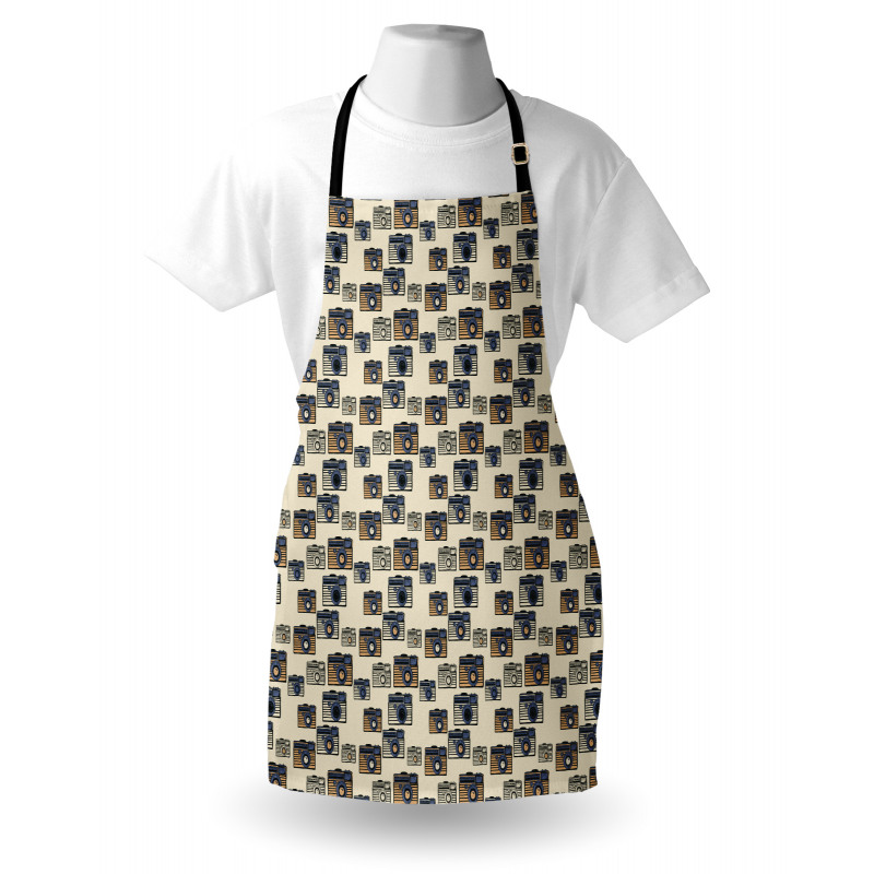 Old Fashioned Photo Devices Apron