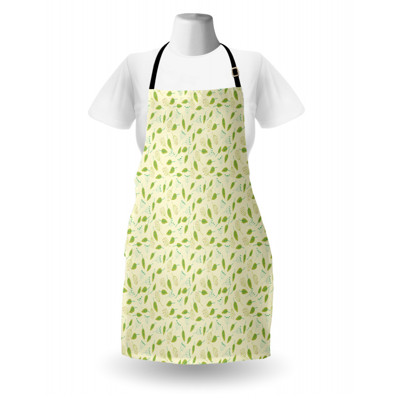 Ornamental Nature Botanical Apron