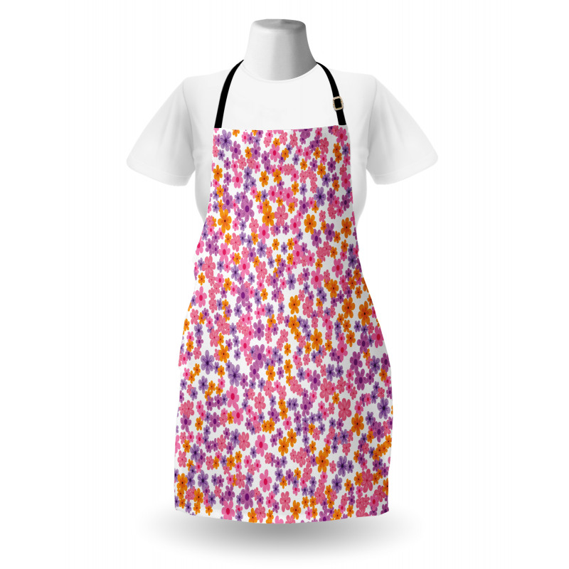 Meadow of Spring Daisies Apron