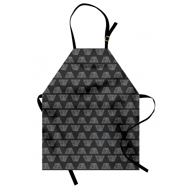 Hatched Trapezoids Apron