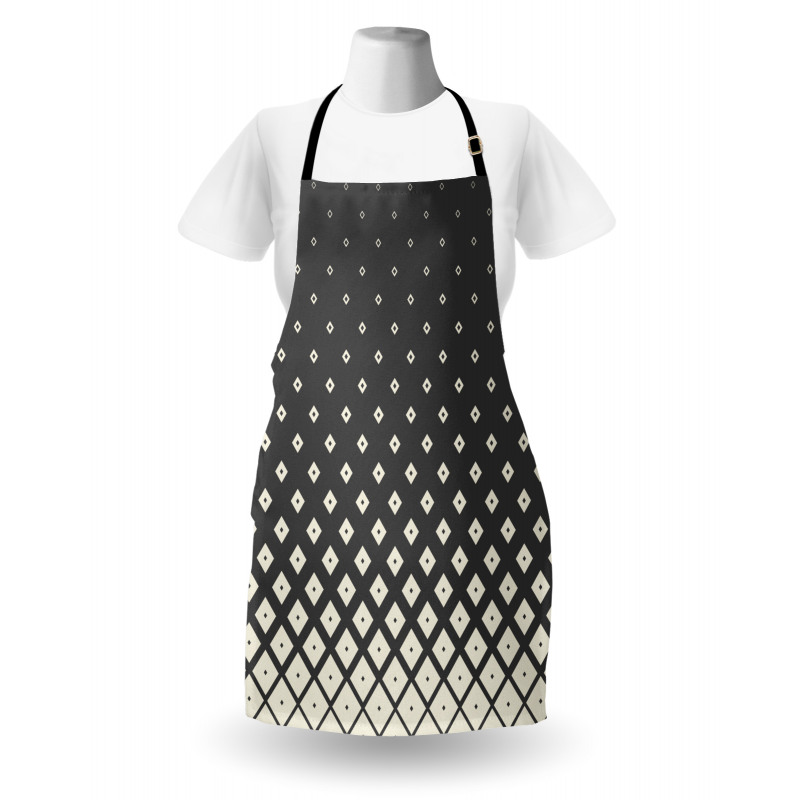 Rhombus Shapes Design Apron