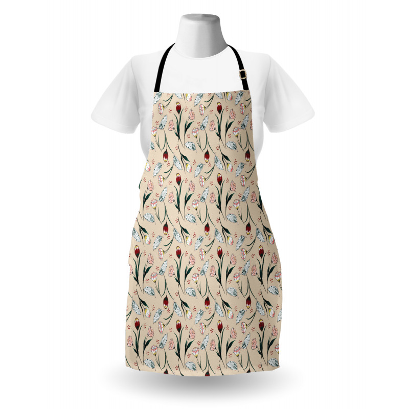 Romantic Nostalgic Blossom Apron