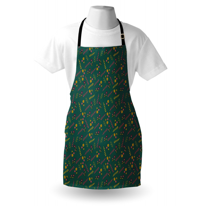 Summer Season Meadow Retro Apron