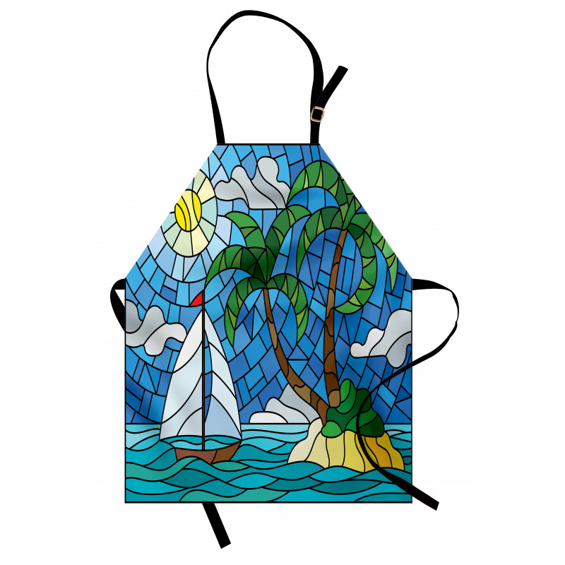 Stained Glass Mosaic Style Apron