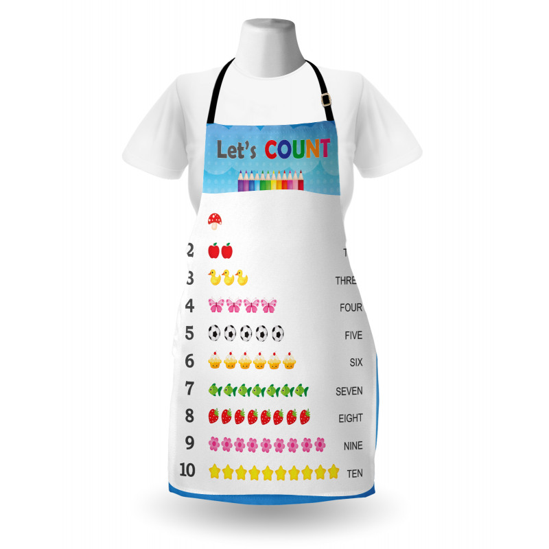 Count to Ten Learning Apron