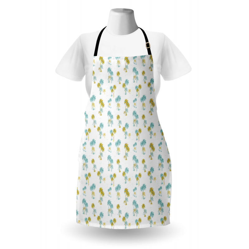 Tropical Palm Tree Design Apron