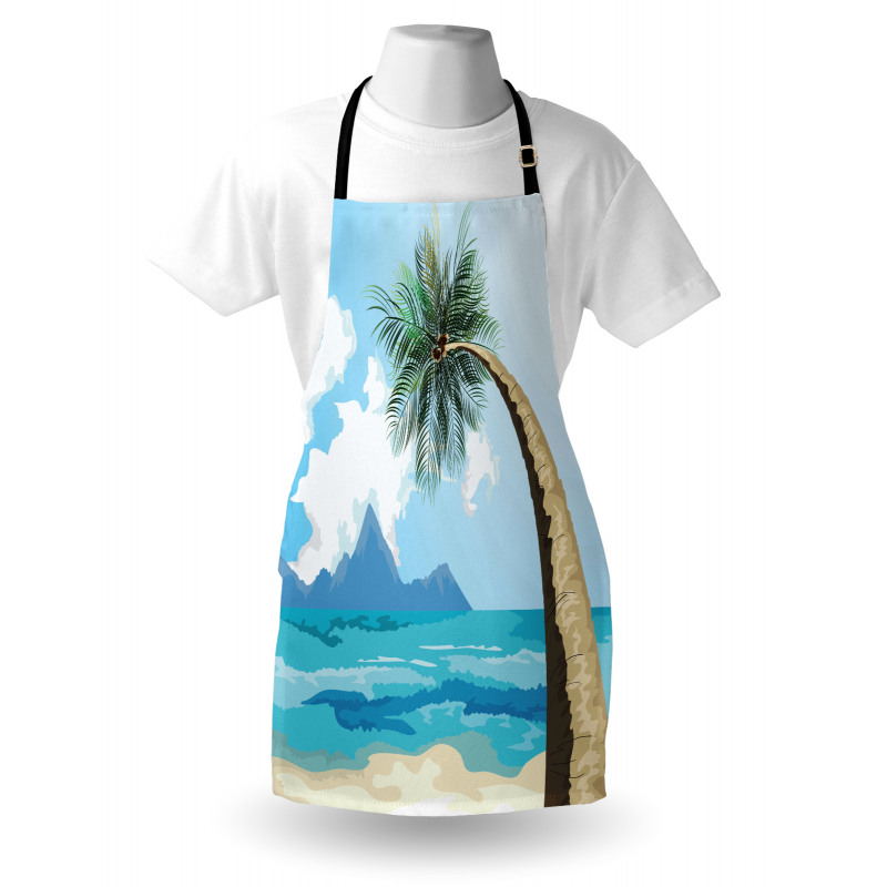 Palm Tree on the Beach Apron