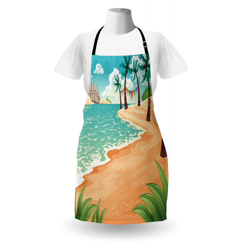 Nursery Summer Vacation Apron