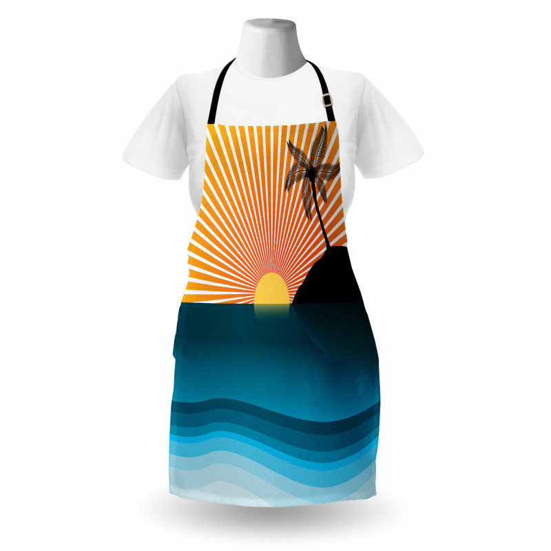 Sunset Horizon Panorama Apron