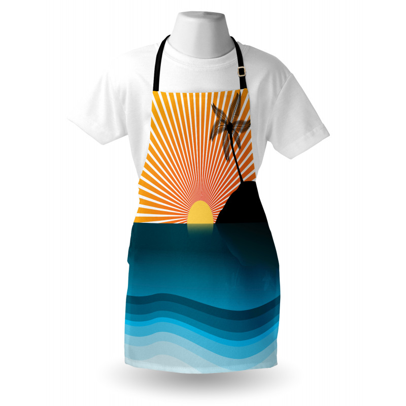 Sunset Horizon Panorama Apron