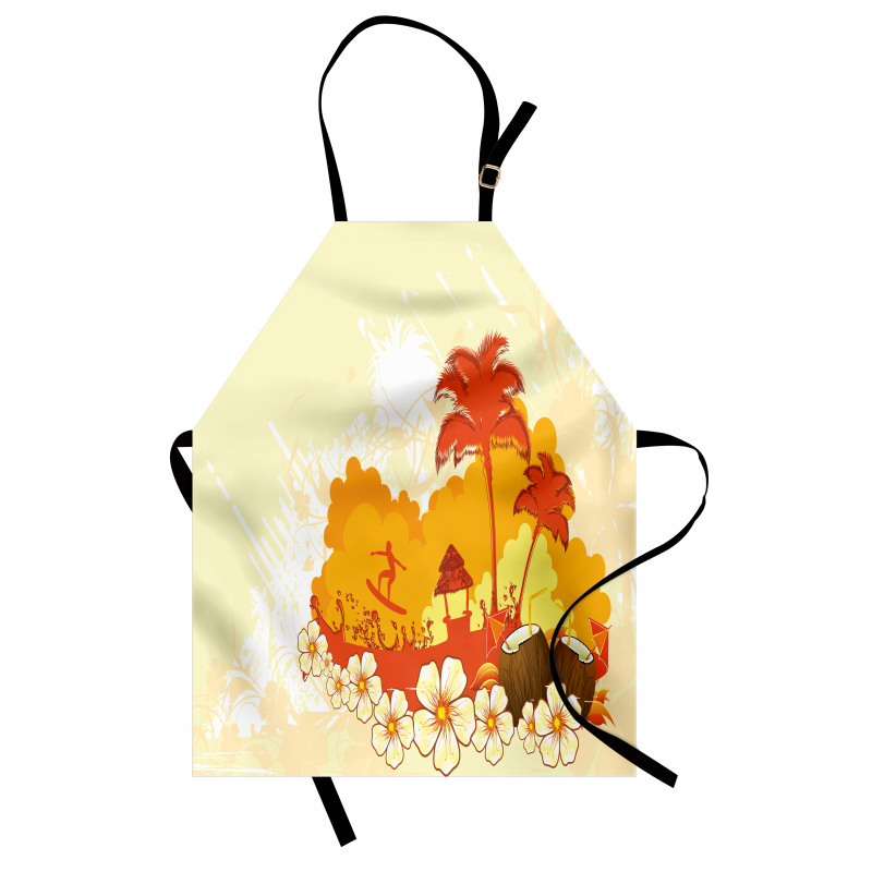 Coconut Cocktails and Palms Apron