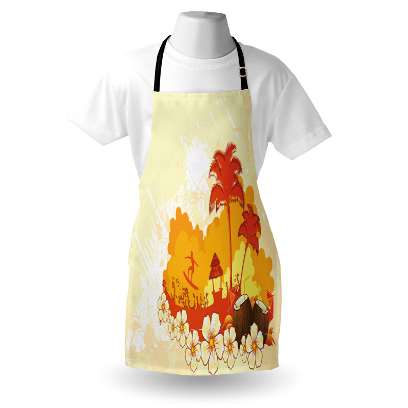 Coconut Cocktails and Palms Apron