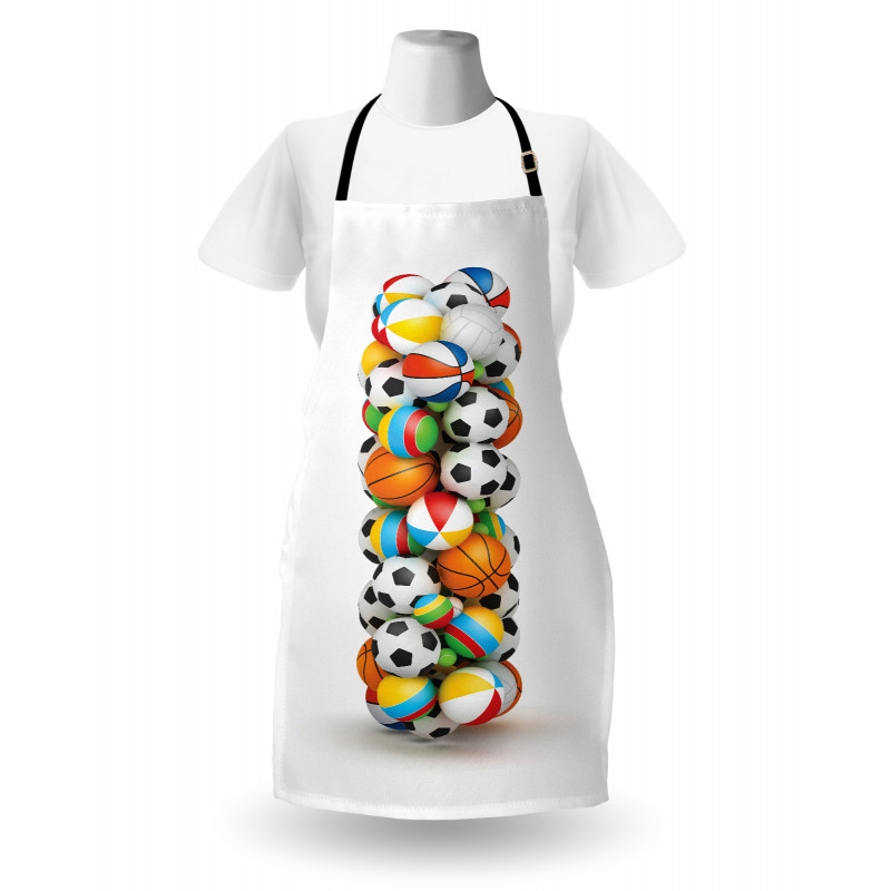 Balls Alphabet Theme Apron