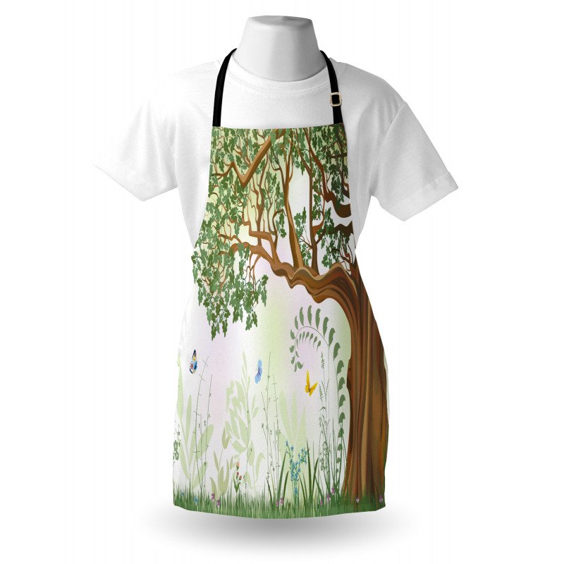 Spring Butterfly Paint Apron