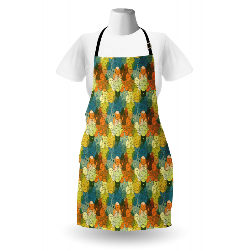 Abstract Circle Pattern Apron